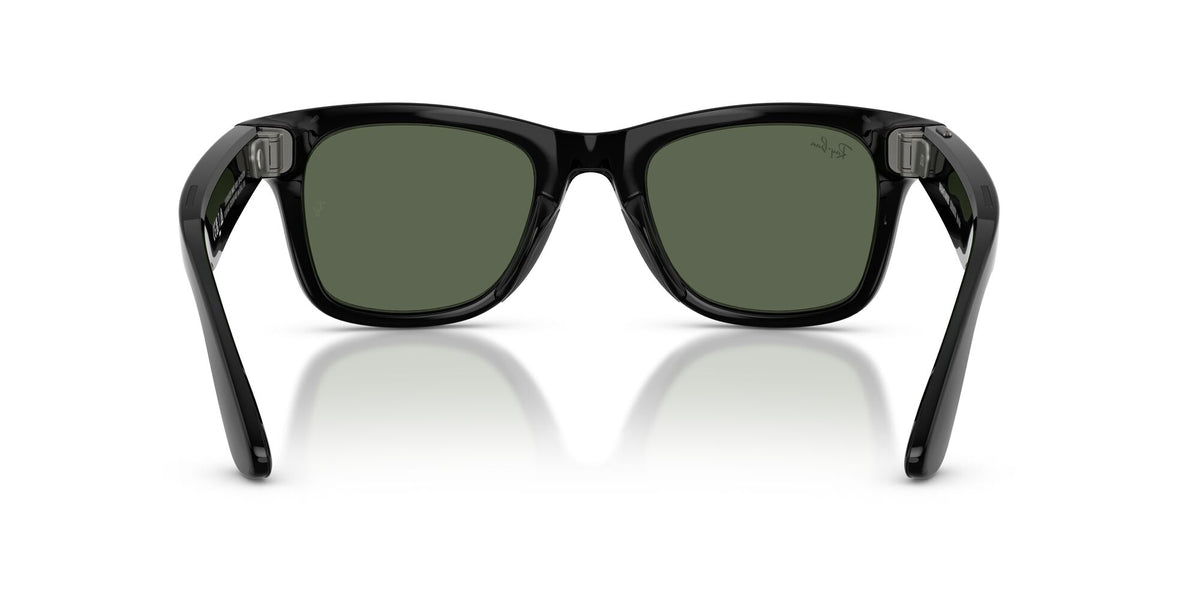 Ray-Ban Meta WAYFARER 0RW4012601/7150Black/ G-15 Green
