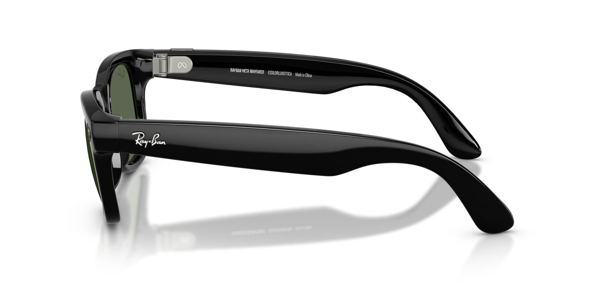 Ray-Ban Meta WAYFARER 0RW4012601/7150Black/ G-15 Green