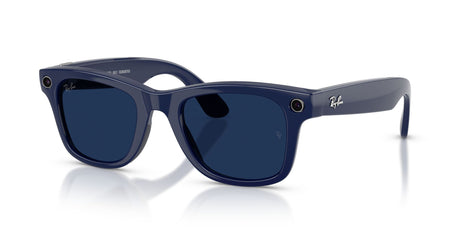 Ray-Ban Meta WAYFARER 0RW40126628MF53Cosmic Blue/ Clear/Sapphire