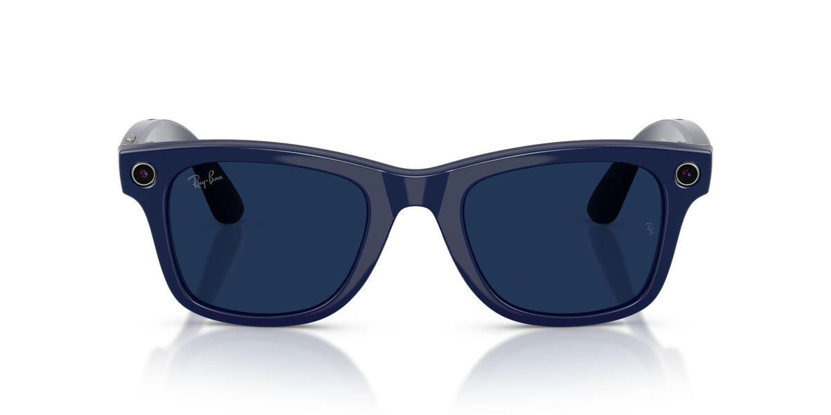 Ray-Ban Meta WAYFARER 0RW40126628MF53Cosmic Blue/ Clear/Sapphire