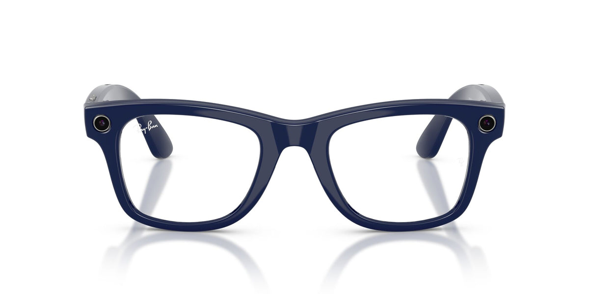 Ray-Ban Meta WAYFARER 0RW40126628MF53Cosmic Blue/ Clear/Sapphire