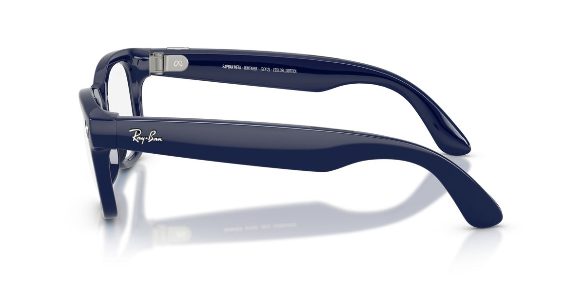 Ray-Ban Meta WAYFARER 0RW40126628MF53Cosmic Blue/ Clear/Sapphire