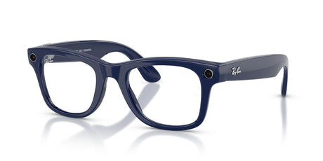 Ray-Ban Meta WAYFARER 0RW40126628MF53Cosmic Blue/ Clear/Sapphire