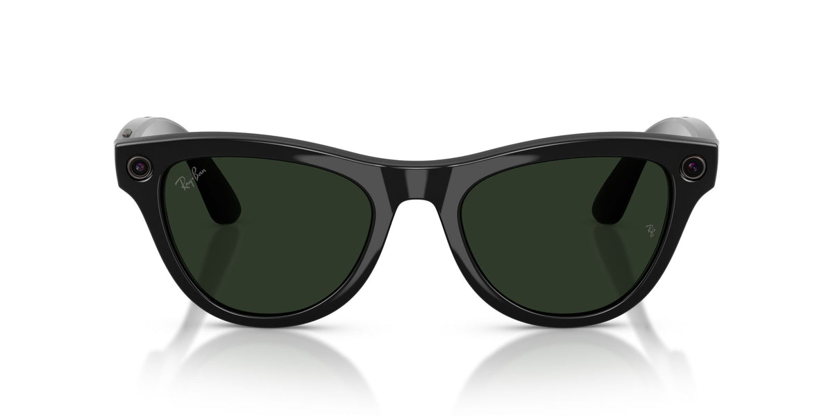 Ray-Ban Meta SKYLER 0RW4014601/1M52Black/ Clear/Graphite Green