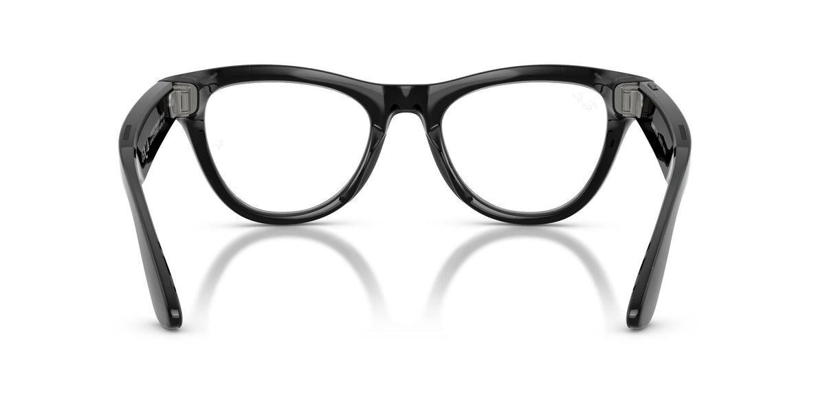 Ray-Ban Meta SKYLER 0RW4014601/1M52Black/ Clear/Graphite Green
