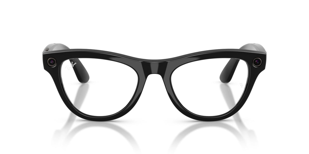 Ray-Ban Meta SKYLER 0RW4014601/1M52Black/ Clear/Graphite Green