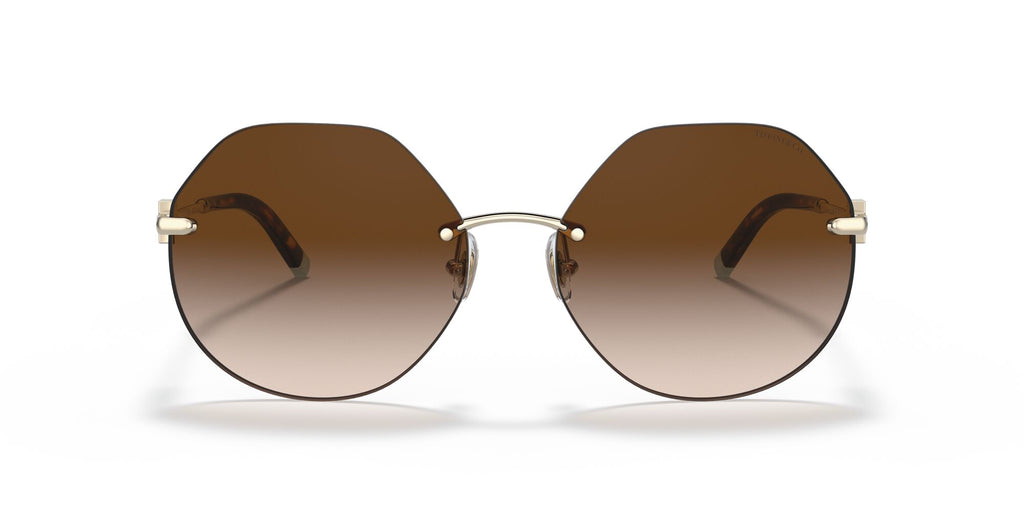 Tiffany 0TF3077 60213B 60 Pale Gold / Brown Gradient