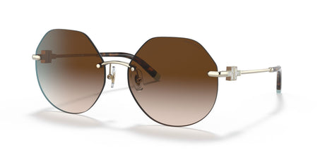 Tiffany 0TF3077 60213B 60 Pale Gold / Brown Gradient