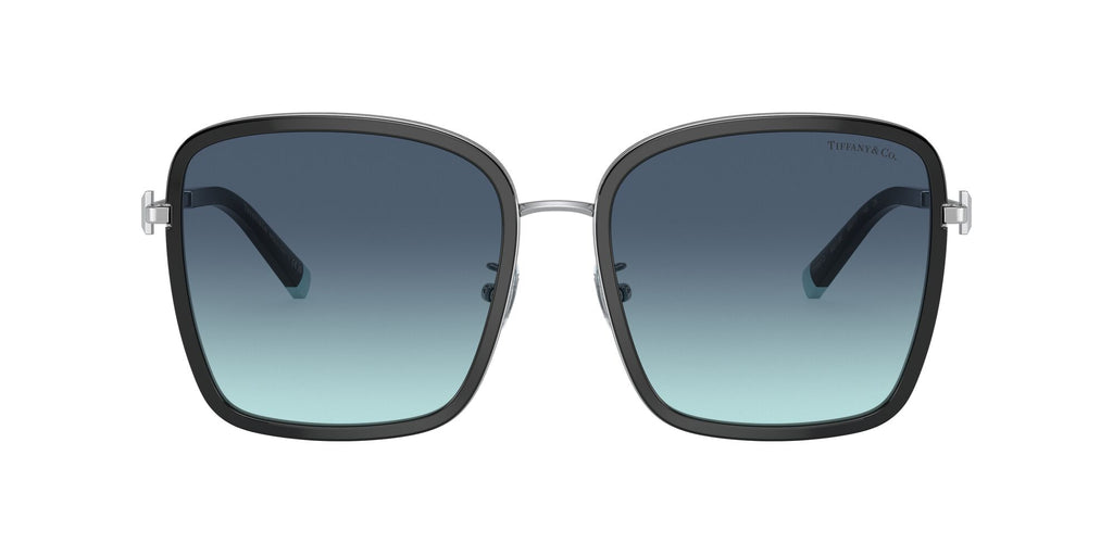 Tiffany 0TF3087D 60019S 59 Black / Azure Gradient Blue