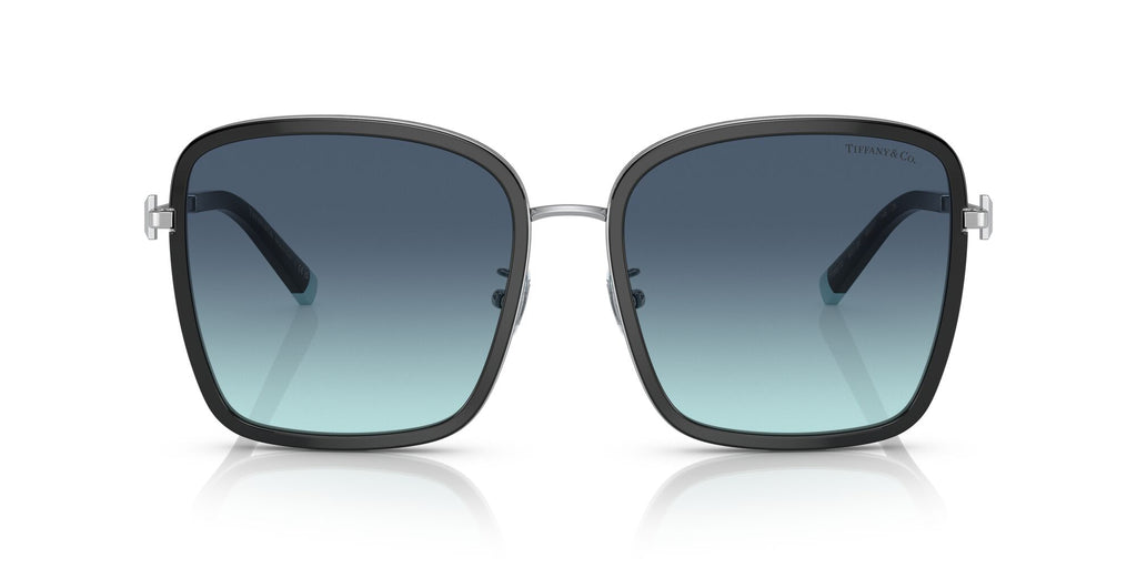Tiffany 0TF3087D 60019S 59 Black / Azure Gradient Blue