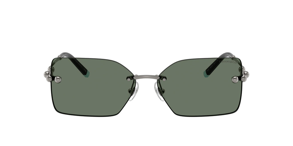 Tiffany 0TF3088 60033H 59 Gunmetal / Dark Green