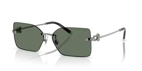 Tiffany 0TF3088 60033H 59 Gunmetal / Dark Green