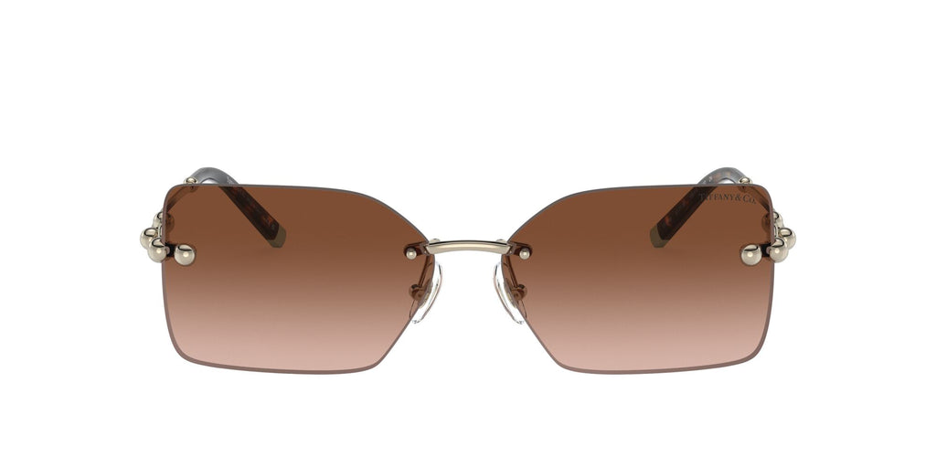 Tiffany 0TF3088 61773B 59 Pale Gold / Brown Gradient