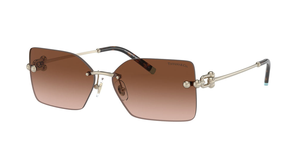 Tiffany 0TF3088 61773B 59 Pale Gold / Brown Gradient