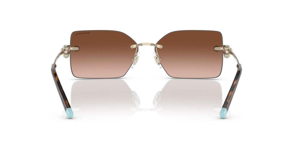 Tiffany 0TF3088 61773B 59 Pale Gold / Brown Gradient
