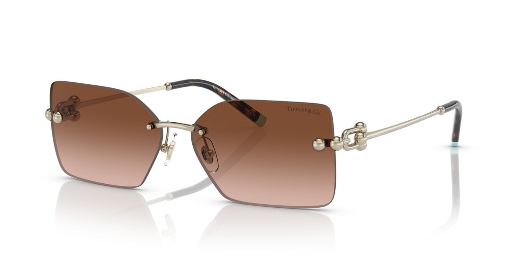 Tiffany 0TF3088 61773B 59 Pale Gold / Brown Gradient
