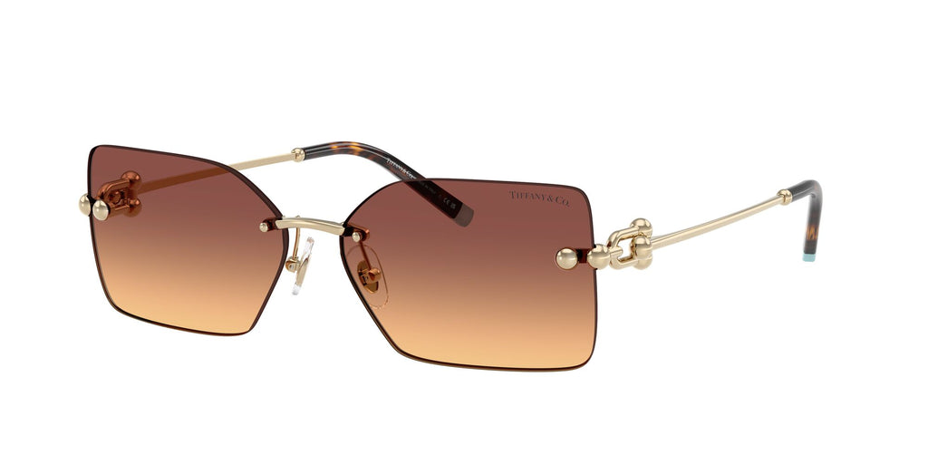 Tiffany 0TF3088 618978 59 Pale Gold / Orange Gradient Violet