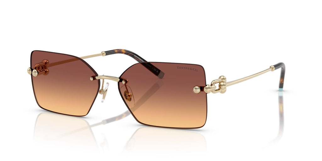 Tiffany 0TF3088 618978 59 Pale Gold / Orange Gradient Violet