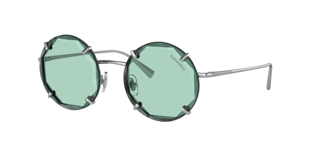 Tiffany 0TF3091 6001D9 52 Silver / Light Azure