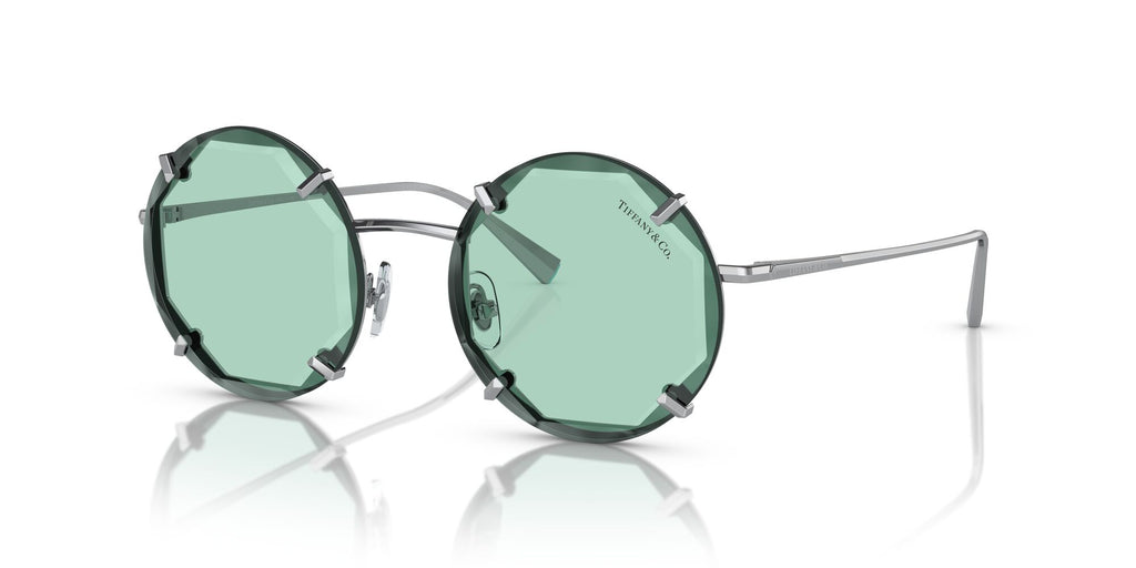 Tiffany 0TF3091 6001D9 52 Silver / Light Azure