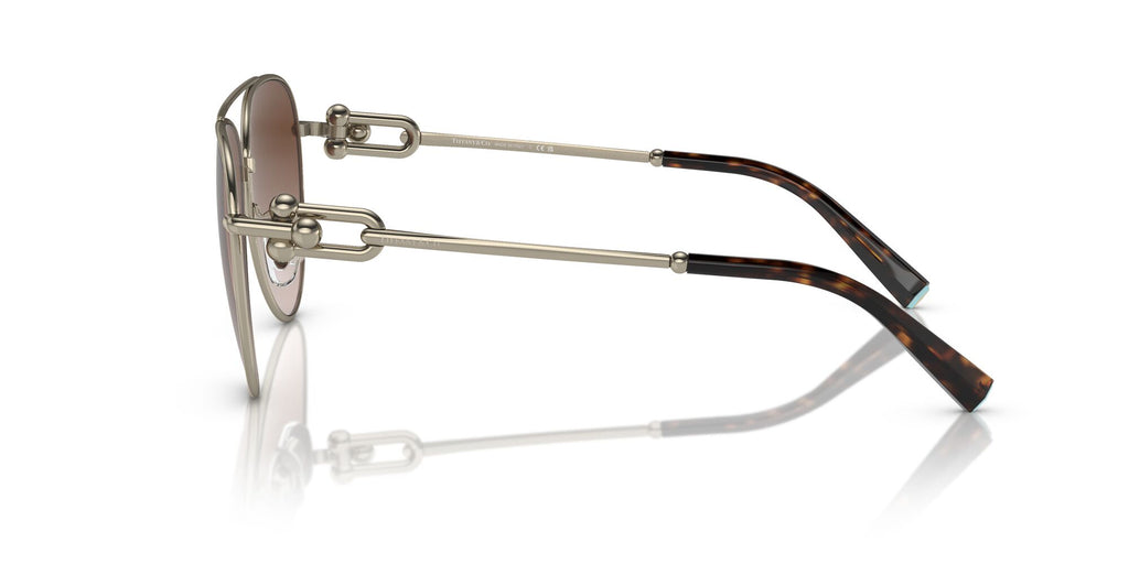 Tiffany 0TF3092 60213B 59 Pale Gold / Brown Gradient