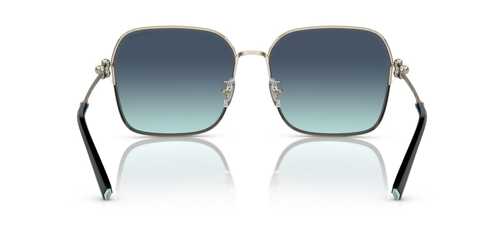Tiffany 0TF3093D 60219S 60 Pale Gold / Azure Gradient Blue