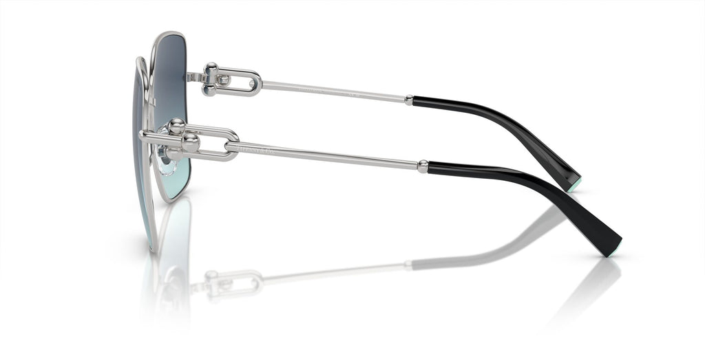 Tiffany 0TF3094 60019S 58 Silver / Azure Gradient Blue