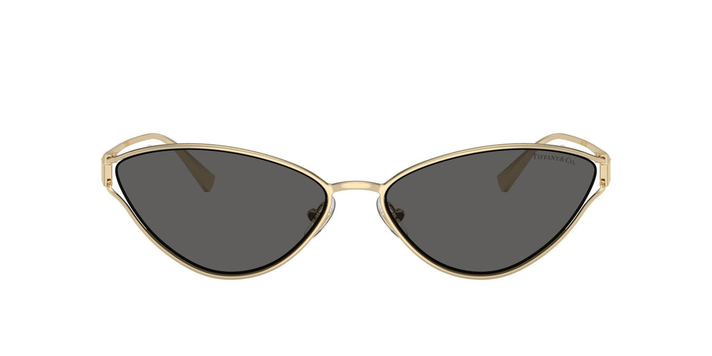 Tiffany 0TF3095 6021S4 61 Pale Gold / Dark Grey