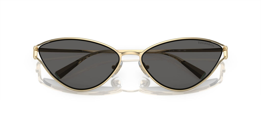 Tiffany 0TF3095 6021S4 61 Pale Gold / Dark Grey