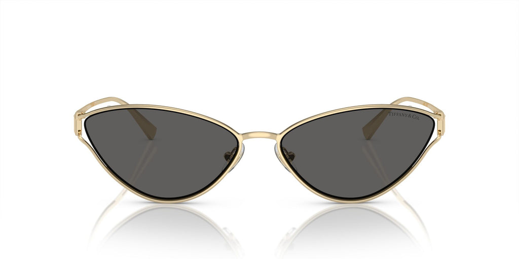 Tiffany 0TF3095 6021S4 61 Pale Gold / Dark Grey