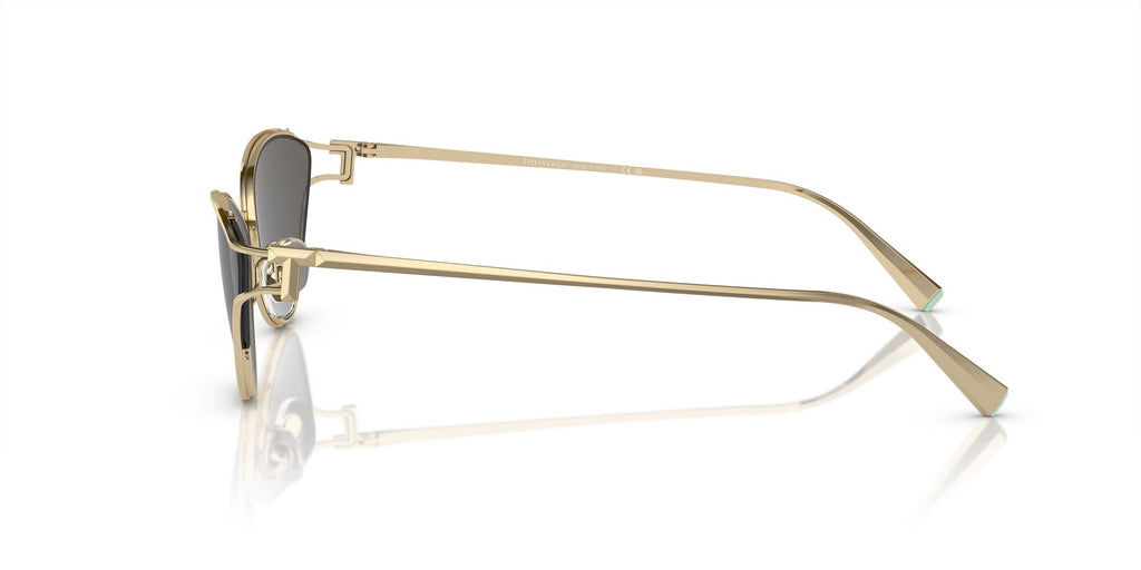 Tiffany 0TF3095 6021S4 61 Pale Gold / Dark Grey