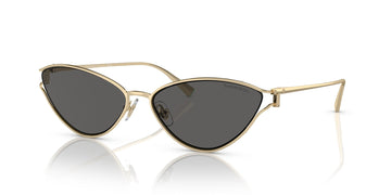 Tiffany 0TF3095 6021S4 61 Pale Gold / Dark Grey