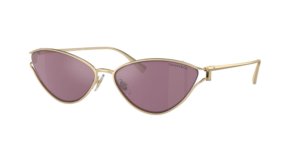 Tiffany 0TF3095 6194AK 61 Pale Gold / Pink Mirror