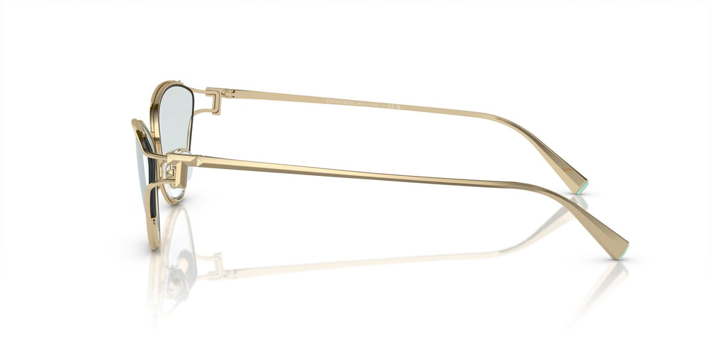Tiffany 0TF3095 6196MF 61 Pale Gold / Photo Azure Photochromic