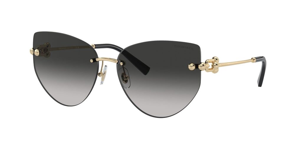 Tiffany 0TF3096 60213C 60 Pale Gold / Grey Gradient