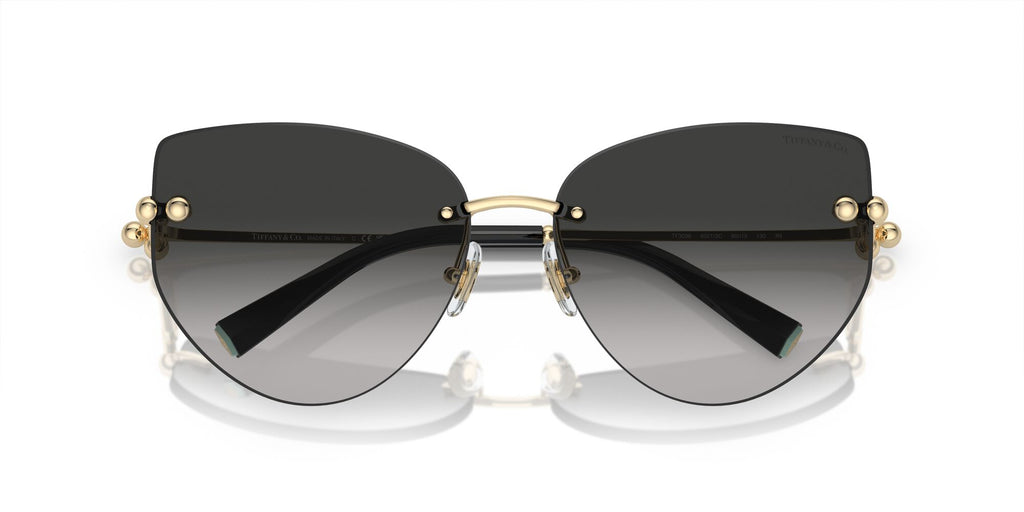 Tiffany 0TF3096 60213C 60 Pale Gold / Grey Gradient