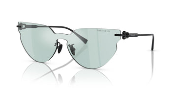 Tiffany 0TF3097TD 62069C 40 Black / Azure Flash Silver