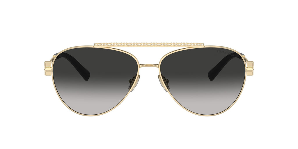 Tiffany 0TF3101B 60213C 59 Pale Gold / Grey Gradient