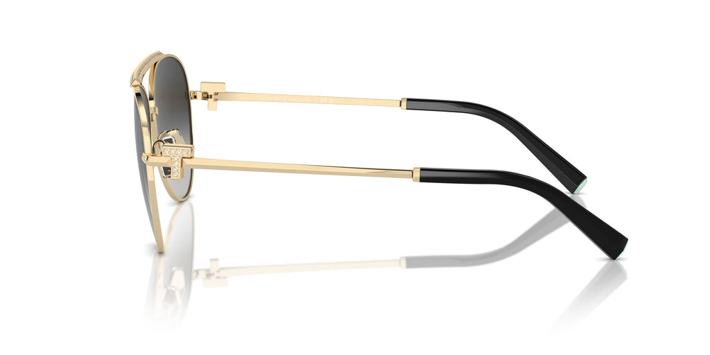 Tiffany 0TF3101B 60213C 59 Pale Gold / Grey Gradient