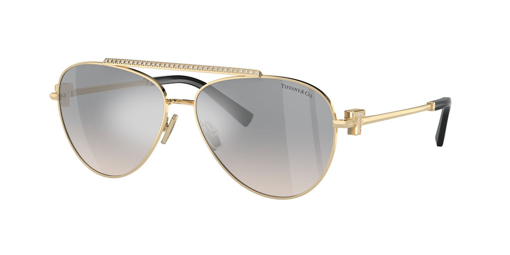 Tiffany 0TF3101B 61791U 59 Pale Gold / Blue Silver