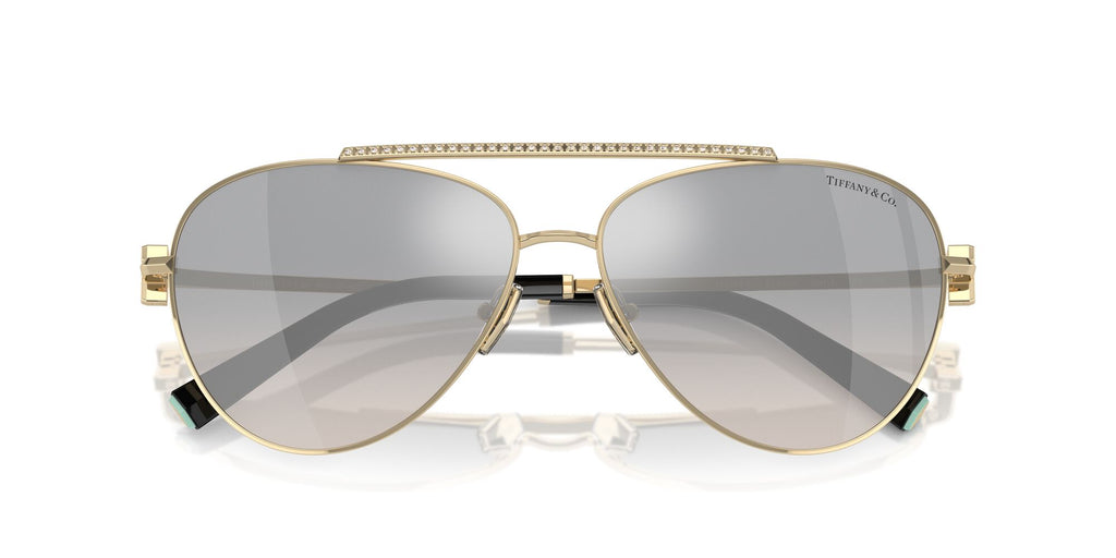 Tiffany 0TF3101B 61791U 59 Pale Gold / Blue Silver