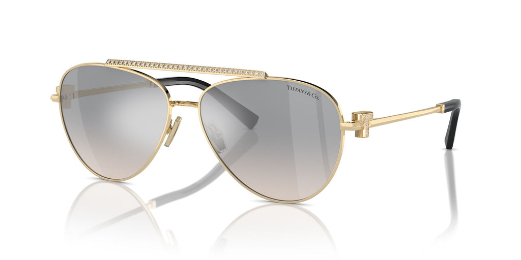 Tiffany 0TF3101B 61791U 59 Pale Gold / Blue Silver