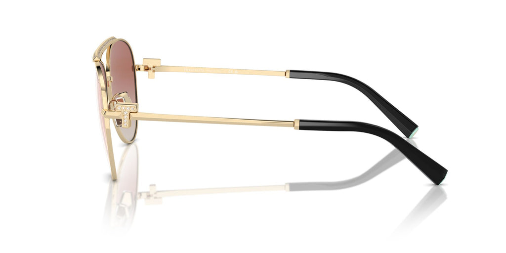 Tiffany 0TF3101B 62093N 59 Pale Gold / Gradient Pink Mirror Orange