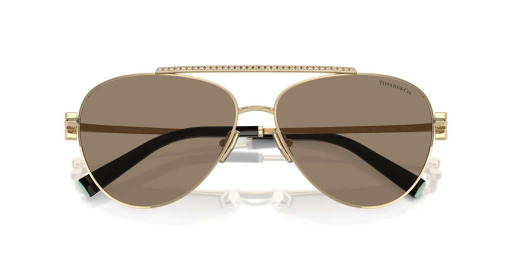 Tiffany 0TF3101B 6210M4 59 Pale Gold / Brown Photochromic
