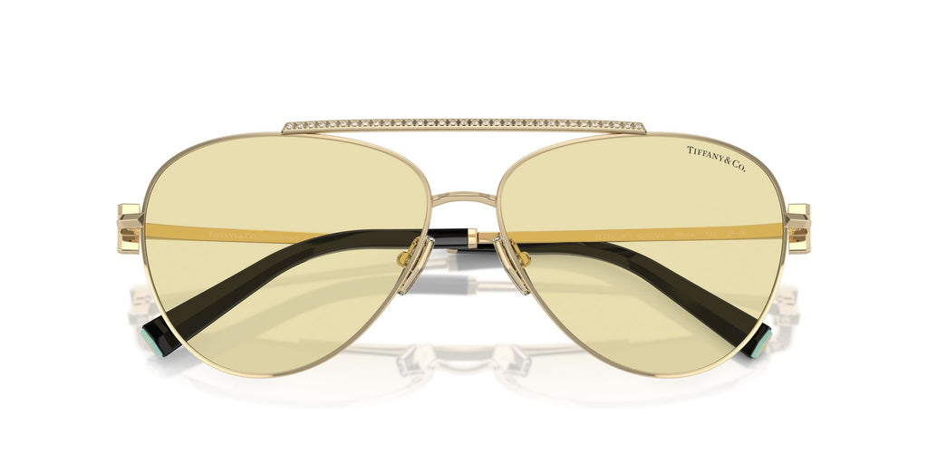Tiffany 0TF3101B 6210M4 59 Pale Gold / Brown Photochromic
