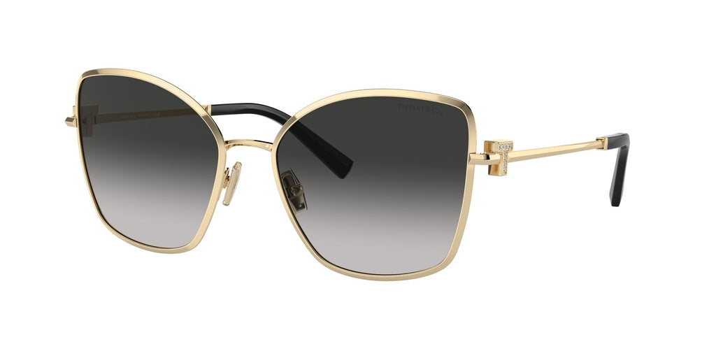 Tiffany 0TF3102B 60213C 58 Pale Gold / Grey Gradient