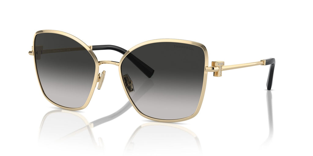 Tiffany 0TF3102B 60213C 58 Pale Gold / Grey Gradient