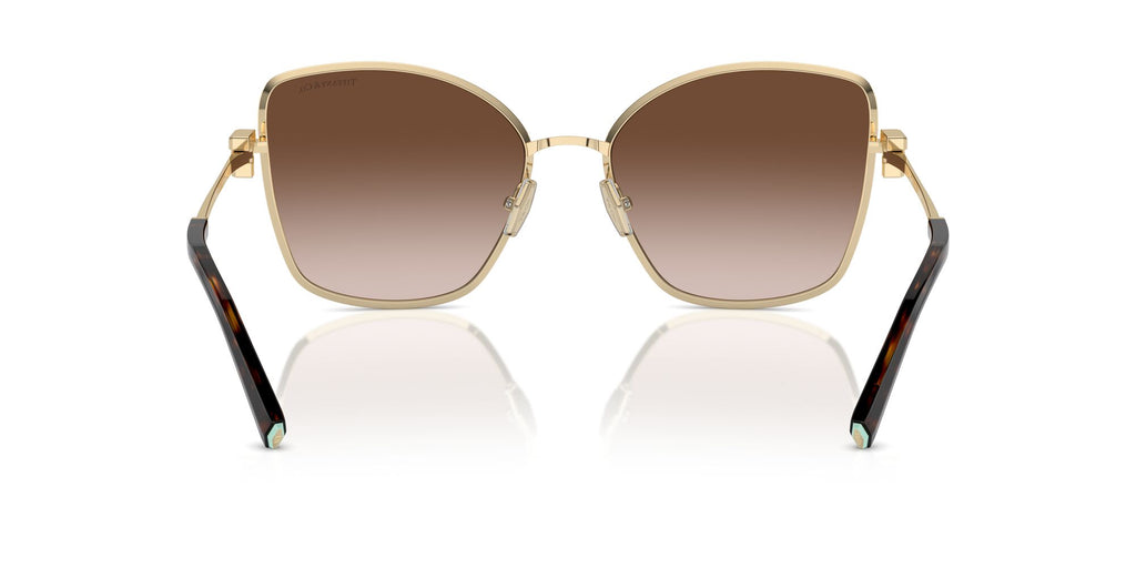 Tiffany 0TF3102B 61893B 58 Pale Gold / Brown Gradient