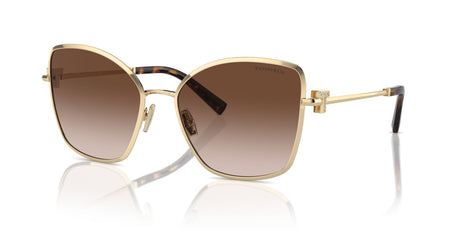 Tiffany 0TF3102B 61893B 58 Pale Gold / Brown Gradient
