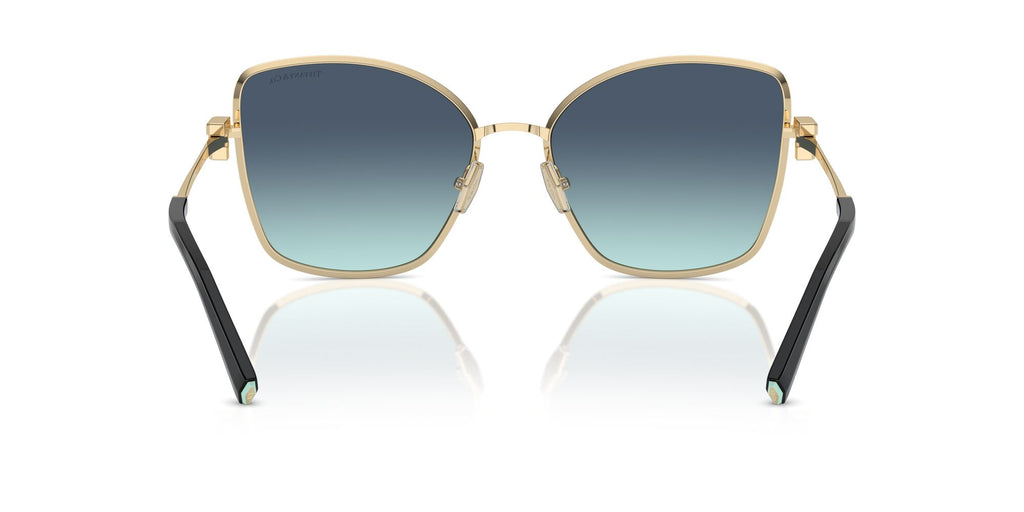 Tiffany 0TF3102B 62029S 58 Pale Gold / Azure Gradient Blue